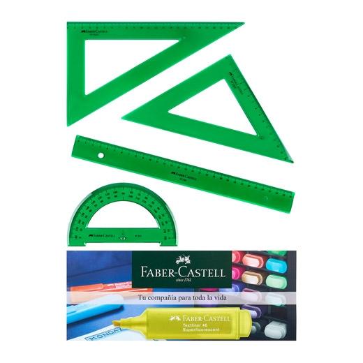 [3070501] JUEGO DE REGLAS TECNICAS FABER-CASTELL
