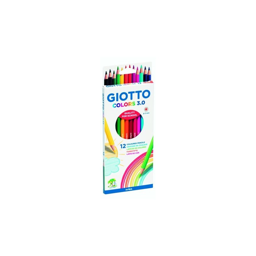 LAPICES GIOTTO COLORS 3.0 Est. 12 ud