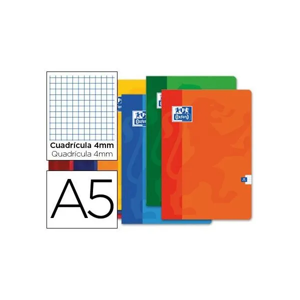 LIBRETAS GRAPADAS OXFORD T. BLANDA A5+ 48 4X4