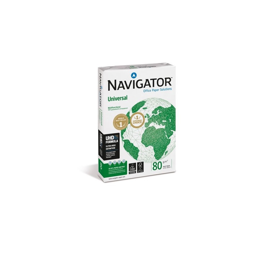 PAPEL A3 NAVIGATOR 80g 500h UNIVERSAL
