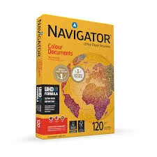 PAPEL A4 NAVIGATOR 120g 250h COLOUR DOC.
