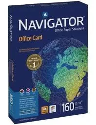 PAPEL A4 NAVIGATOR 160g 250h OFFICE CARD