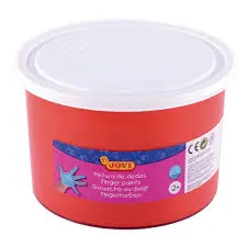 PINTURA DEDOS JOVI 500 ml ROJO