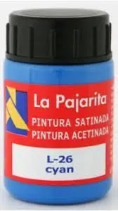 PINTURA LX.PAJARITA 35 ml CYAN L-26