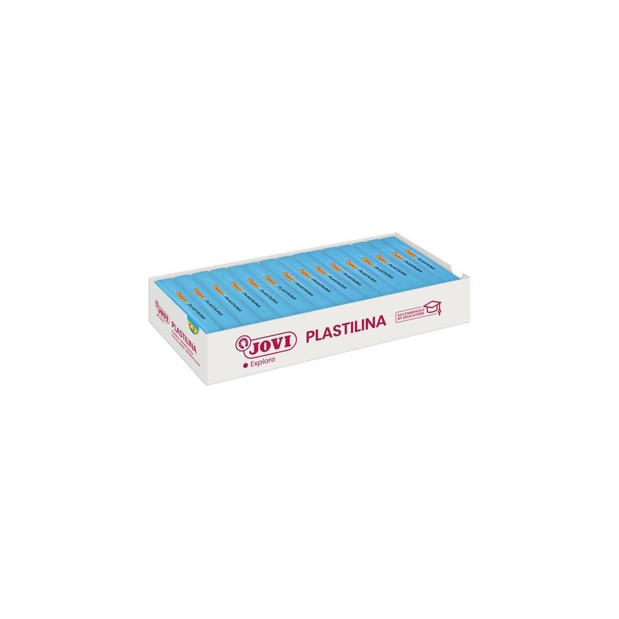 PLASTILINA JOVI 71 PAST. AZUL CLA. C/15