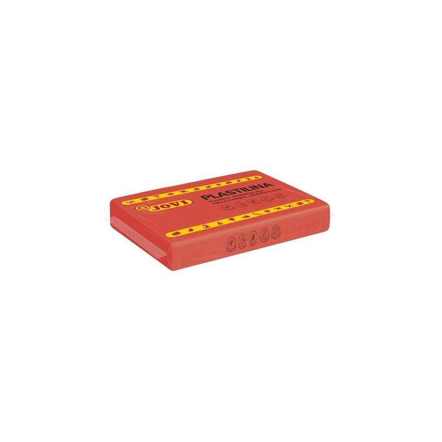PLASTILINA JOVI 72 PAST. ROJO C/15