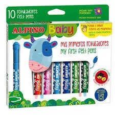 ROTUL.ALPINO BABY ESTUCHE DE 10