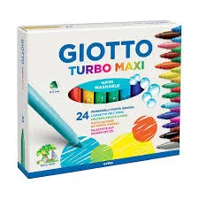ROTUL.GIOTTO TURBO MAXI ESTUCHE 24