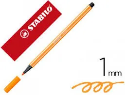 ROTUL.STABILO PEN 68 NARANJA FLUOR 68/054