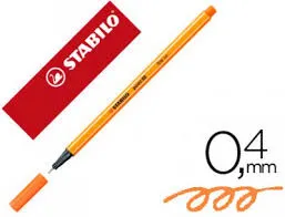 ROTUL.STABILO POINT 88 BERMELLON PALIDO