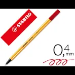 ROTUL.STABILO POINT 88 No. 88/50 CARMESI