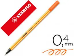 ROTUL.STABILO POINT 88 No. 88/54 NARANJA