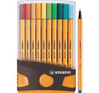 ROTUL.STABILO POINT 88 ANT/NJ ESTUCHE 20