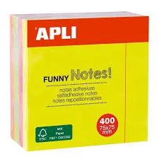 TACO NOTAS APLI 75X75 CUBO 400h BRILLANT