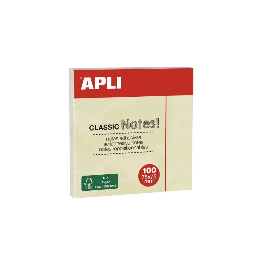 TACO NOTAS APLI 75x75 ESTANDAR