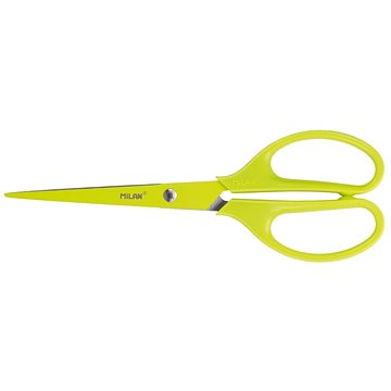[27601180] TIJERAS MILAN 17 cm. ACID AMARILLO