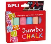 TIZAS APLI JUMBO CAJA de 6 SURTIDAS