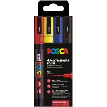ROTUL.UNI-POSCA PC-3M BASIC E/4