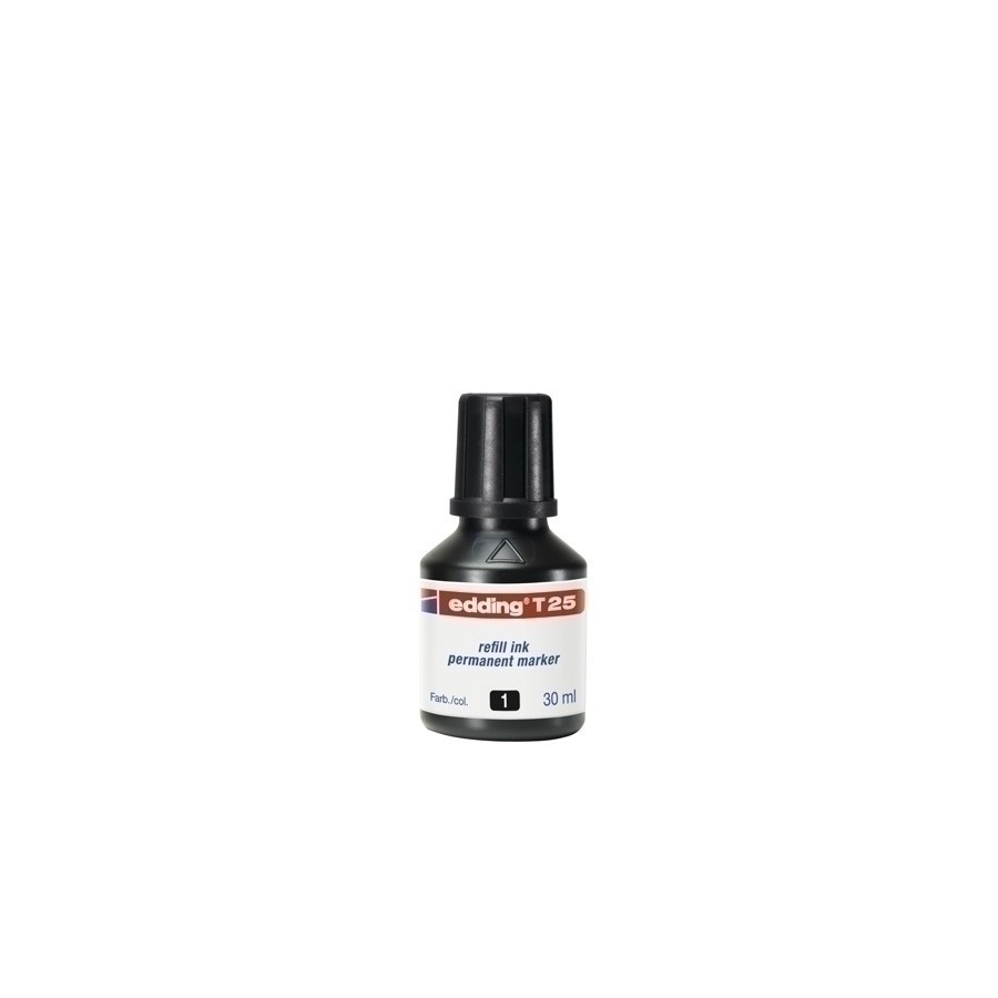 TINTA ROTUL.EDDING 30 ml T25 NEGRO