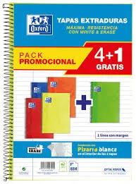 PACK 4+1 WRITE & ERASE HORIZONTAL