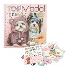 TOP MODEL CUADERNO CALCOMANIAS