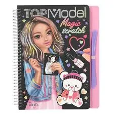 TOP MODEL MAGIC SCRATCH BOOK
