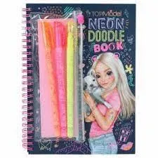 TOP MODEL DOODLE BOOK NEON CON SET ESCRIYURA