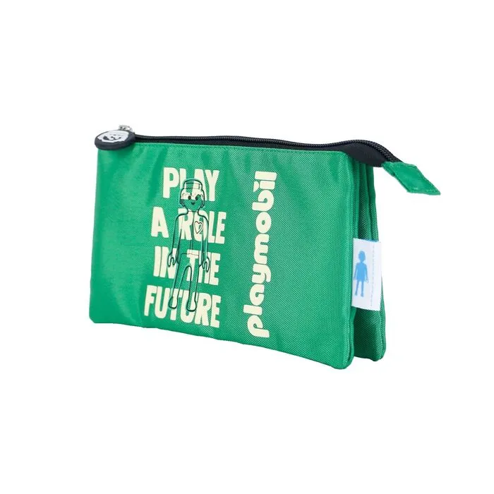 PORTATODO 3 CREMALLERAS PLAYMOBIL GREEN FUTURE