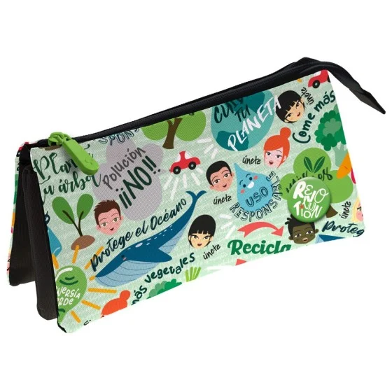 PORTATODO REVOLUTION GREEN TRIPLE CAPACIDAD