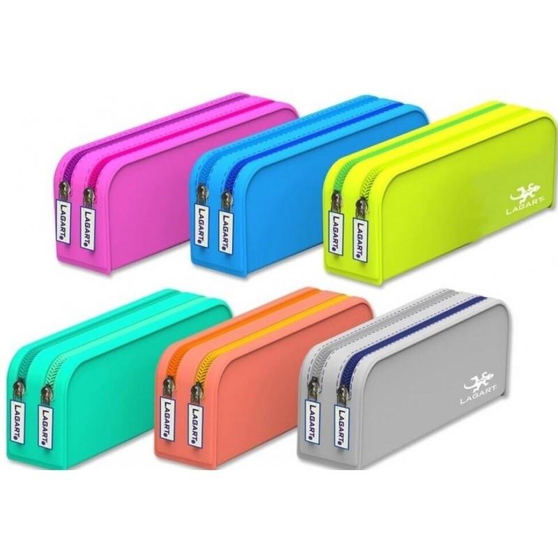PORTATODO SILICONA RECTANGULAR DOBLE CREMALLERA