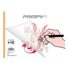 PACK PAPEL VEGETAL A/4 10 HOJAS