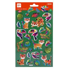 STICKERS APLI (18046) EyC Bl.1h SELVA