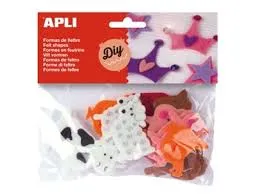 FORMAS FIELTRO ANIMALES APLI REF. 13785