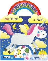 UNICORNIOS PARA PINTAR Y PEGAR 2
