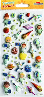 PEGATINA TWEENY FOAM ASTRONAUTAS
