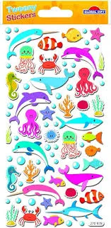 PEGATINA TWEENY FOAM DELFINES