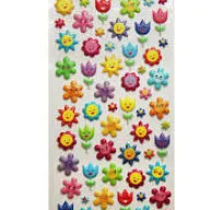 PEGATINA TWEENY FOAM FLORES