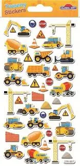 PEGATINA TWEENY FOAM VEHICULOS OBRA