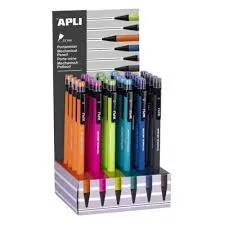 PORTAMINAS APLI 0,7MM COL. SURTIDO