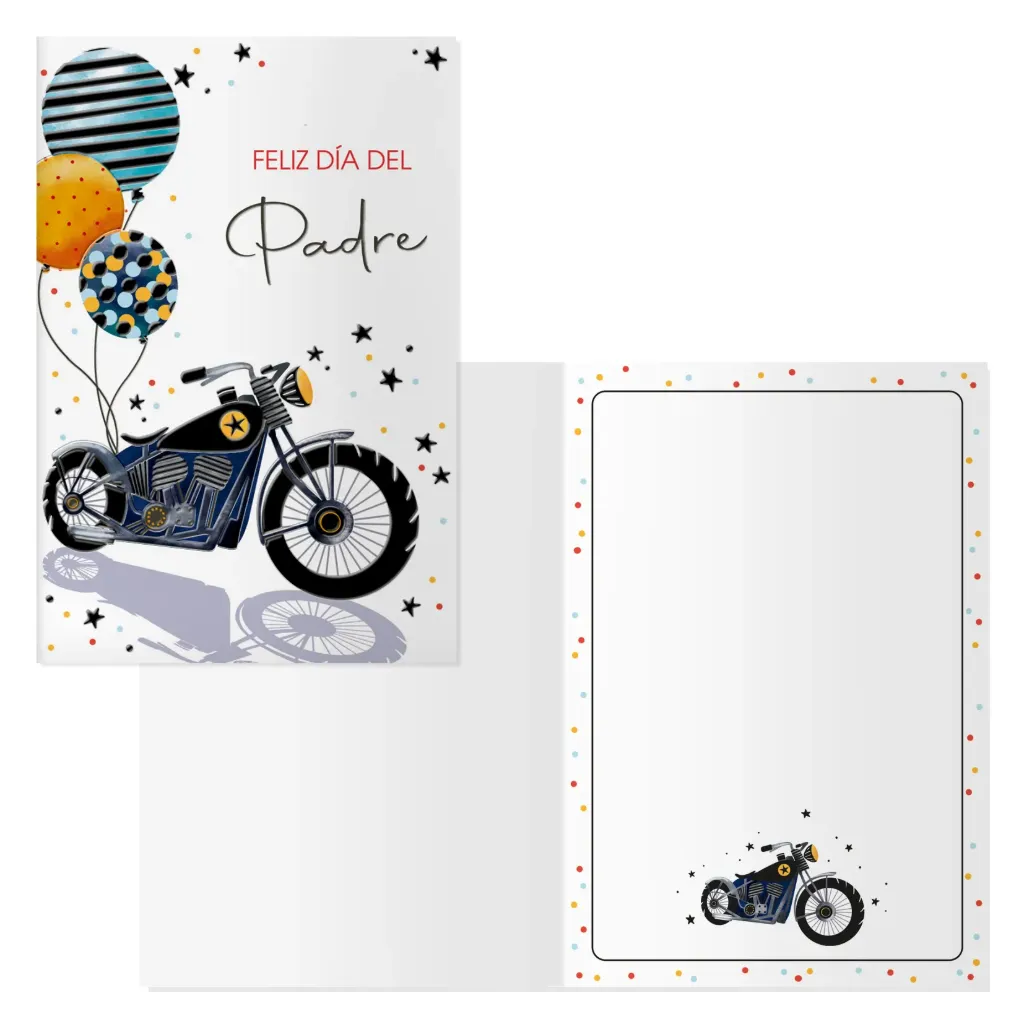 Tarjeta de Felicitación de Día del Padre.