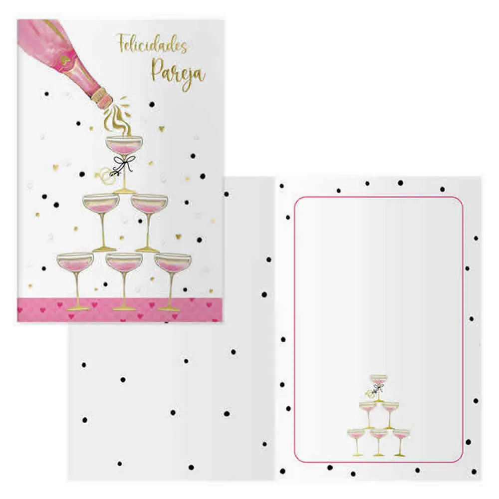 Tarjeta Felicidades Pareja