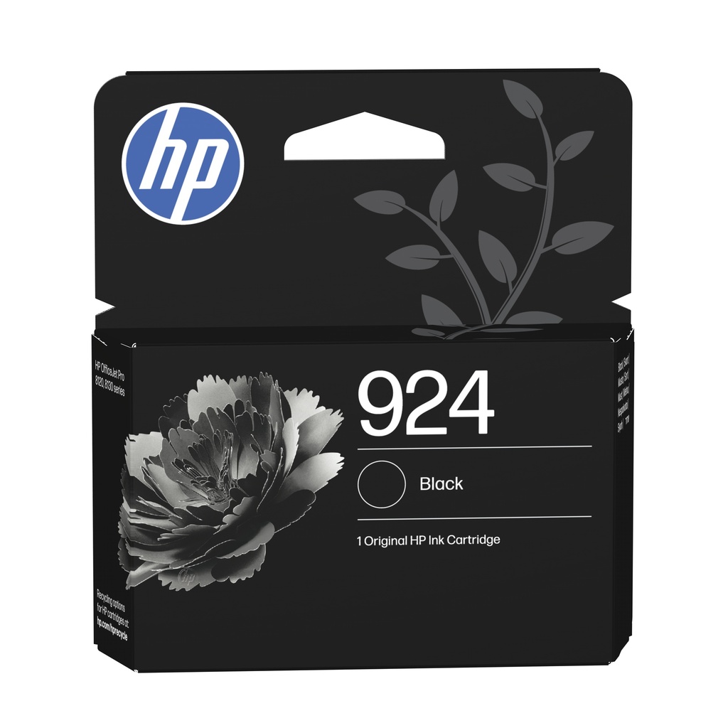 HP 924 Negro Cartucho de Tinta Original