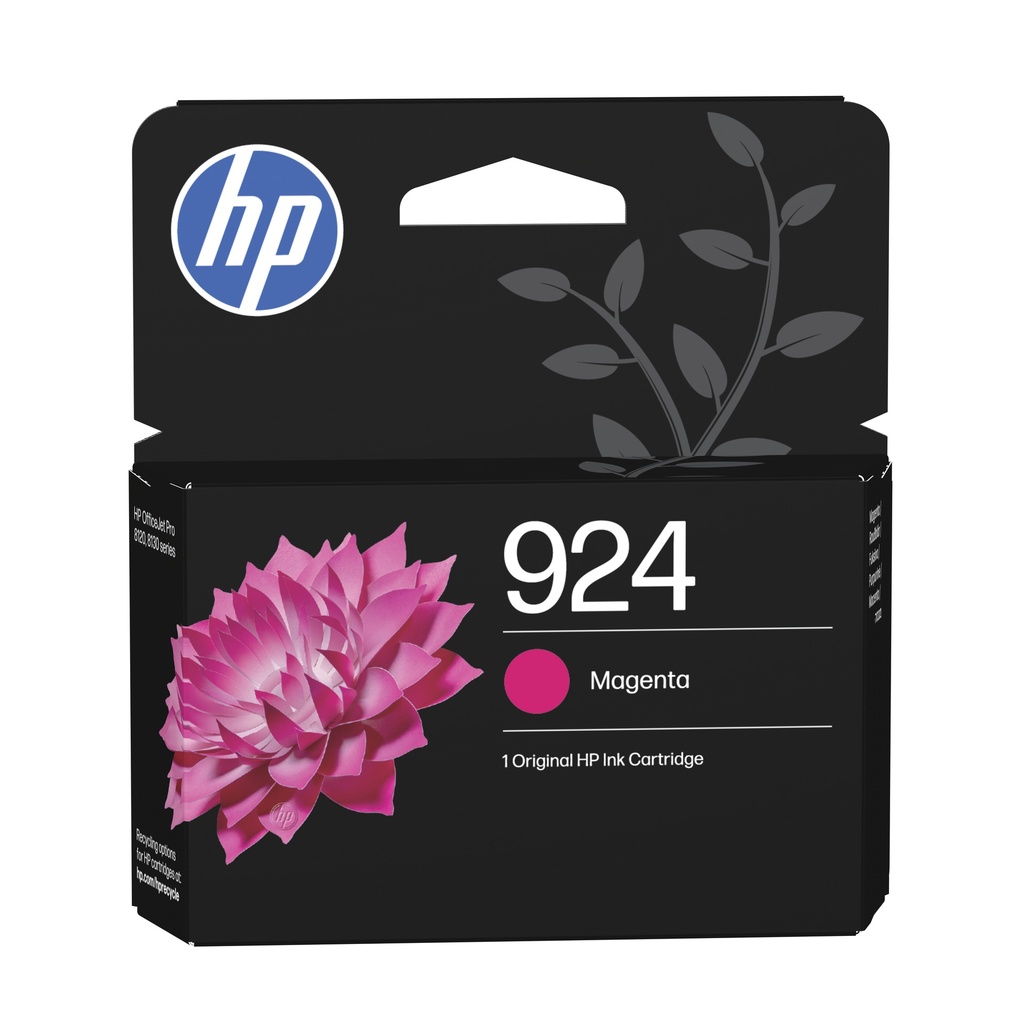 HP 924 Magenta Cartucho de Tinta Original