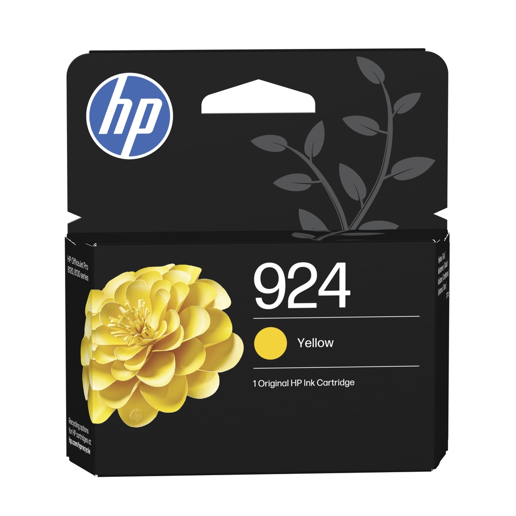 HP 924 Amarillo Cartucho de Tinta Original