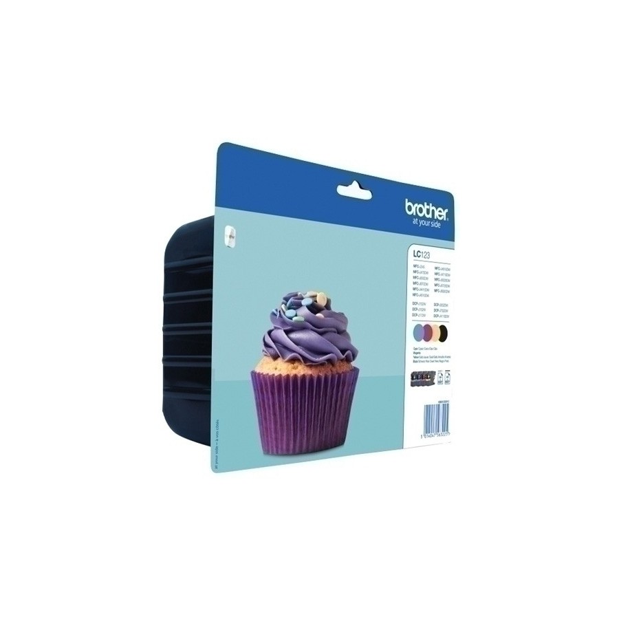 CART.IJ. BROTHER LC-123VALBP MULTIPACK