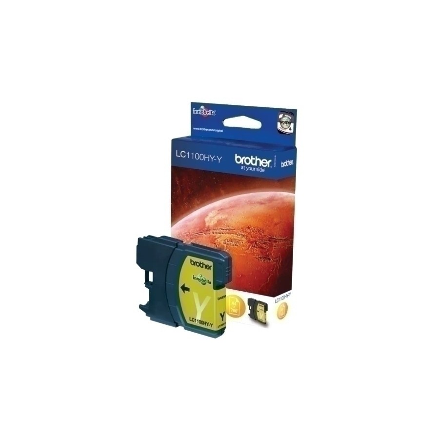 CART.IJ. BROTHER LC1100HYY AMARILLO