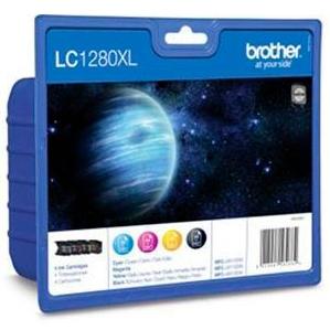 CART.IJ. BROTHER LC-1280XLVALBP PACK 4