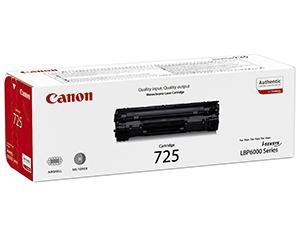 TONER CANON CRG-725 NEGRO (1.600 PAG.)