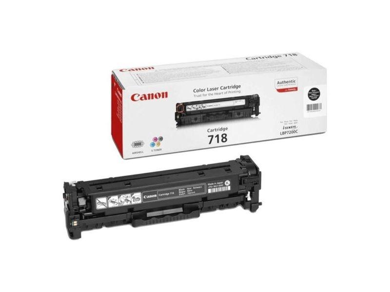TONER CANON 718K NEGRO 3.400 PAG