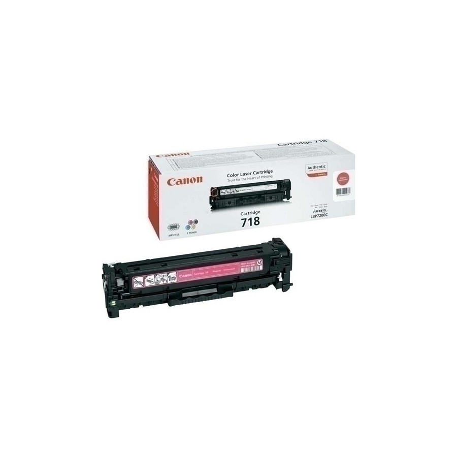 TONER CANON 718M MAGENTA 2.900 PAG